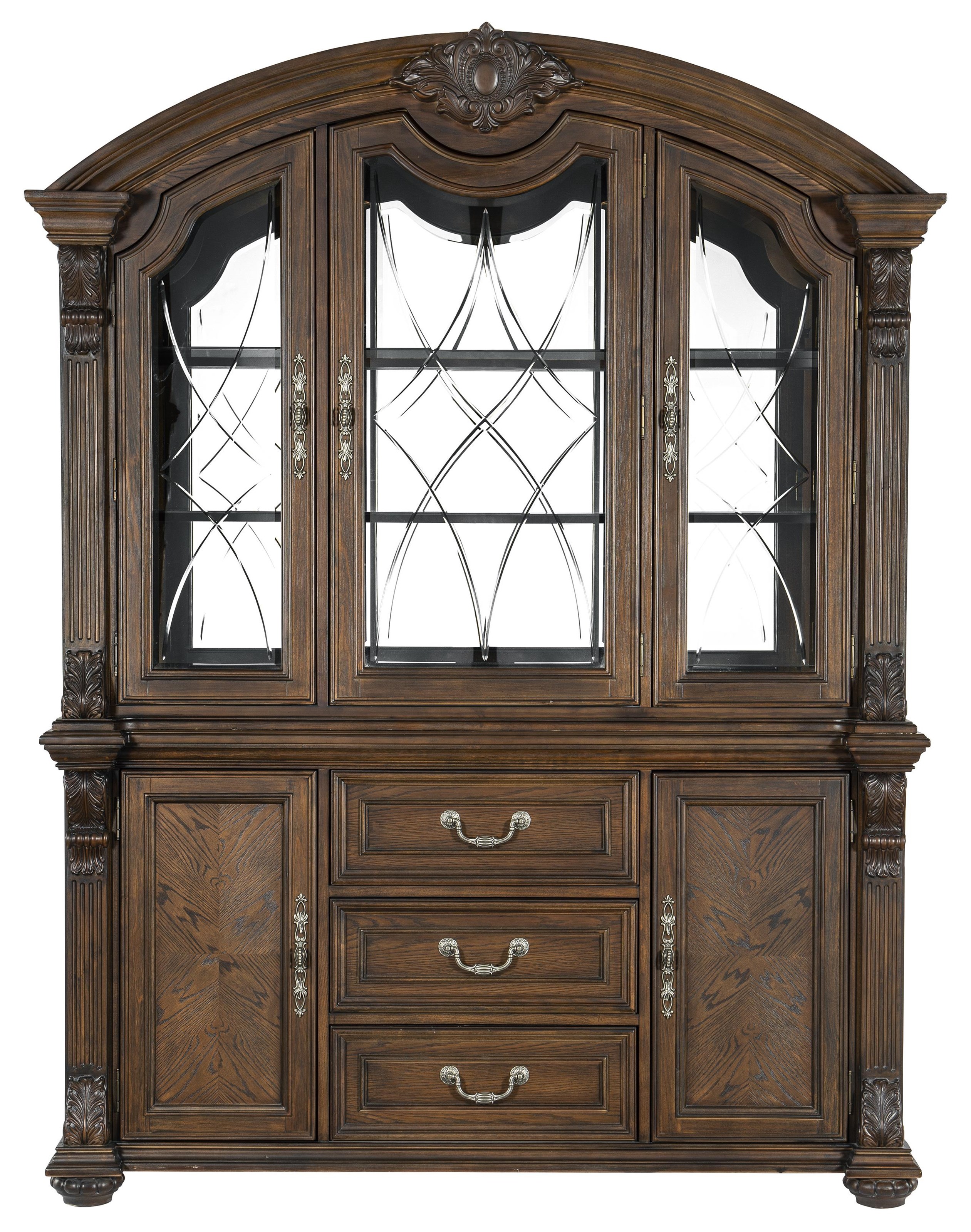 Badcock online curio cabinet
